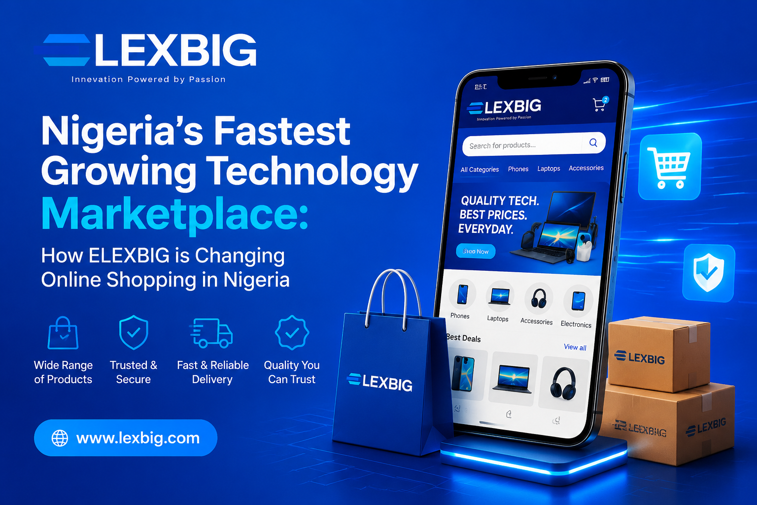 Nigeria’s Fastest Growing Technology Marketplace: How ELEXBIG is Changing Online Shopping in Nigeria